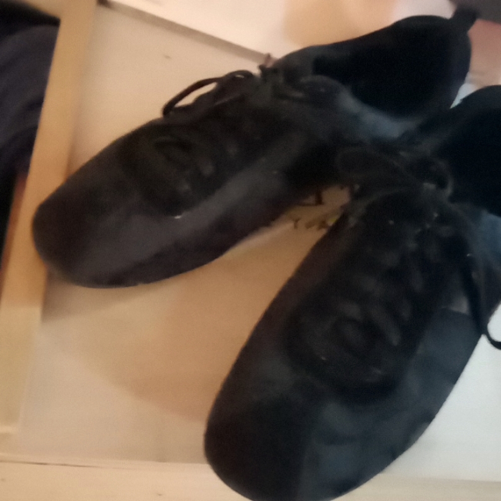 Women's black coach tennis shoes